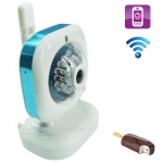 Ice Cream H.264 Pan-Tilt Wifi Wireless Baby Camera with Motion Detection Mobile View and 2-Way Audio